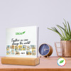 Calendar de birou 2023 cu suport de lemn, BioART, Life Care®
